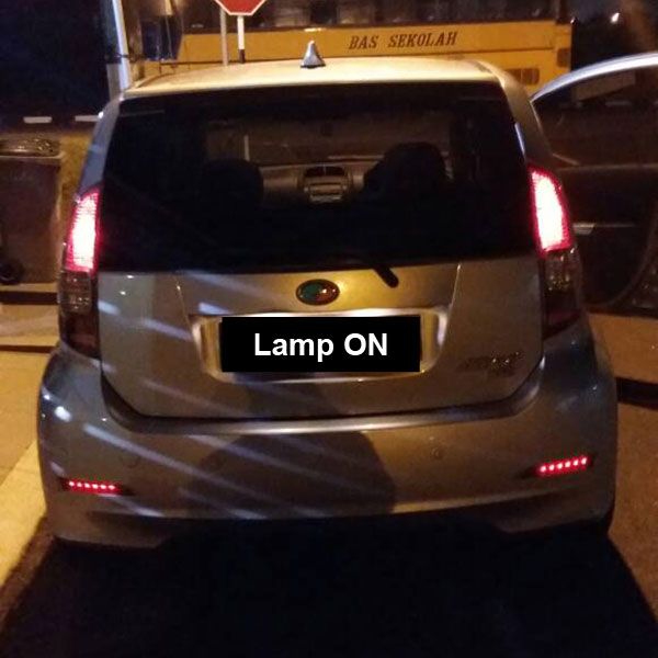 Buy PERODUA MYVI SE2 2008 - 2010 Rear Bumper Reflector 